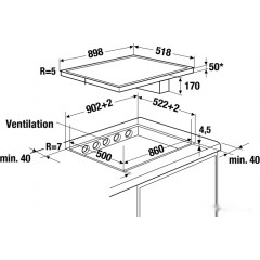 Варочная панель Kuppersbusch KMI 9850.0 SR