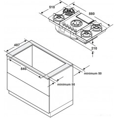 Варочная панель Elica NikolaTesla Flame BL/F/88