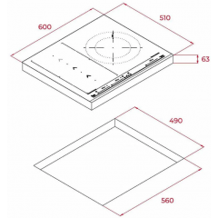 Варочная панель Teka IZS 65600 MSP (черный)