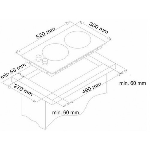 Варочная панель Simfer H30D12B020