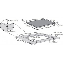 Варочная панель Hotpoint-Ariston HB 8460B NE/W