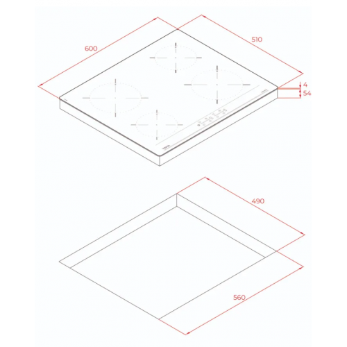Варочная панель Teka IBC 64000 TTC (черный)