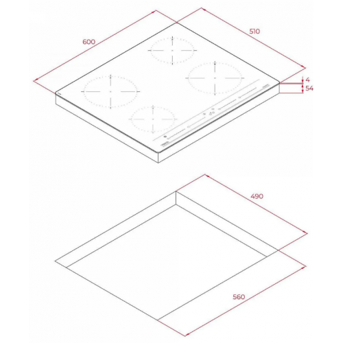 Варочная панель Teka IBC 64010 BK MSS