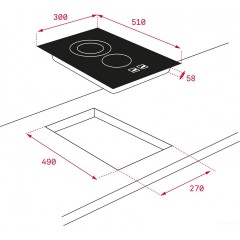Варочная панель Teka TBC 32010 TTC BLACK