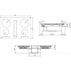 Варочная панель AKPO Tytan Induction 4 WK-9