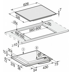 Варочная панель Miele KM 7464 FR