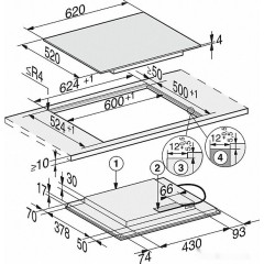 Варочная панель Miele KM 7564 FL