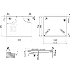 Варочная панель Smeg PM3643D