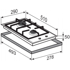 Варочная панель Zigmund & Shtain G 14.3 S