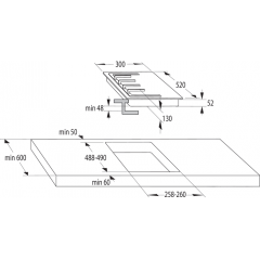 Варочная панель Gorenje GC321B