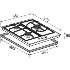 Варочная панель Zigmund & Shtain G 14.4 B