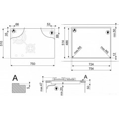 Варочная панель Smeg PM3743D