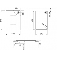 Варочная панель Smeg SIM3323D