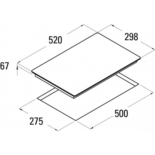 Варочная панель CATA T 3102 BK