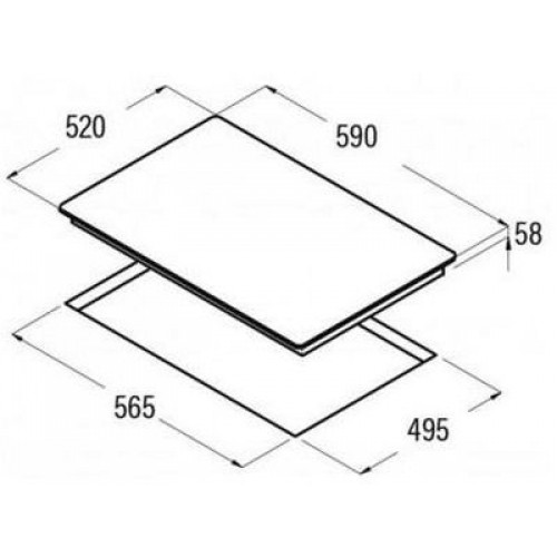 Варочная панель CATA IB 6303 BK