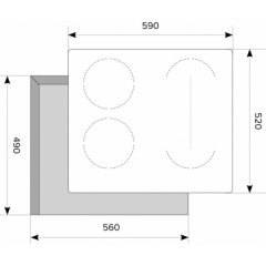 Варочная панель AKPO PIA 60 941 17CC BL