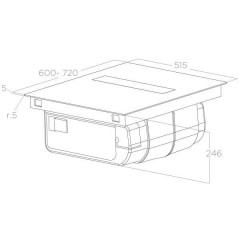 Варочная панель Elica Nikolatesla FIT BL/A/60