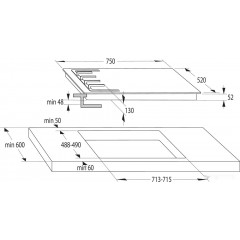 Варочная панель Gorenje GW751X