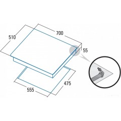 Варочная панель CATA L 7005 CI