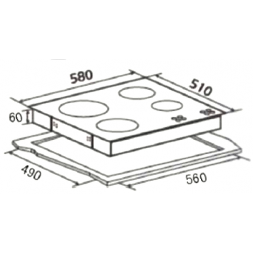 Варочная панель Making Oasis Everywhere P-IBS