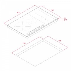 Варочная панель Teka IZS 86630 MST BLACK