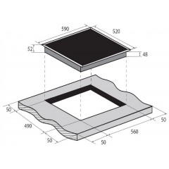 Варочная панель ZUGEL ZEH603FB