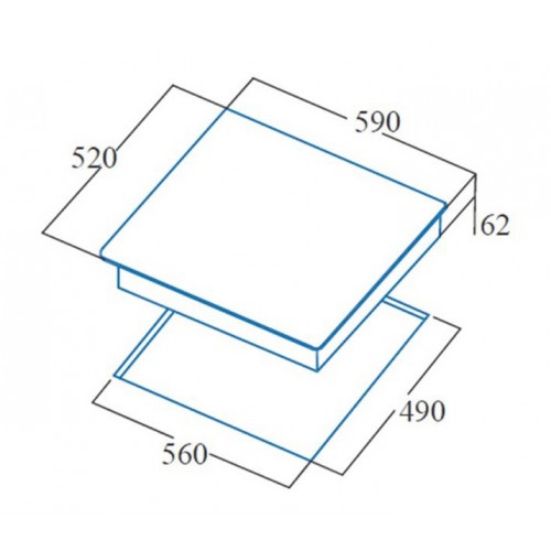 Варочная панель CATA IBG 6304