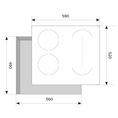 Варочная панель AKPO PIA 60 941 17CC WH