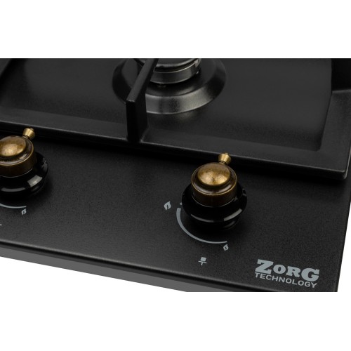 Варочная панель ZorG Technology BL DOMINO rustical black (EMY)