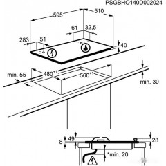 Варочная панель Electrolux EGS6426SX