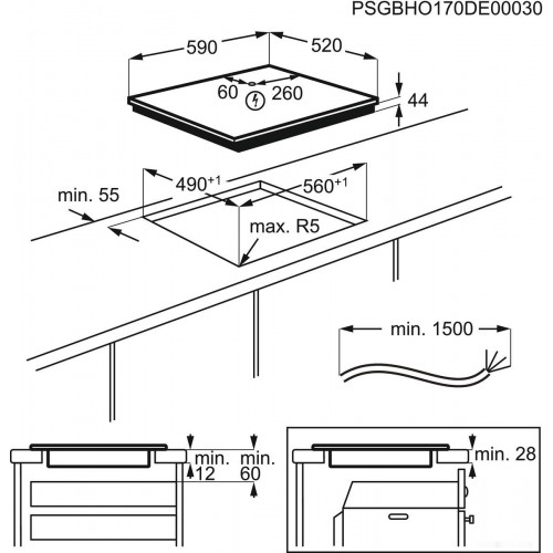 Варочная панель Electrolux EIV644