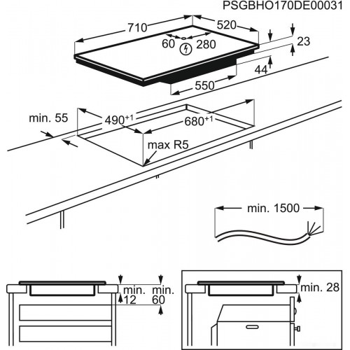 Варочная панель Electrolux EIV734