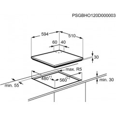 Варочная панель Electrolux KGM64311X