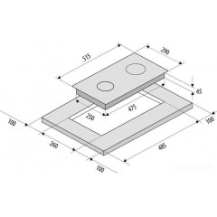 Варочная панель Krona Partita 30 WH