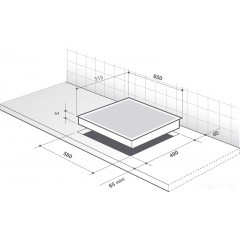 Варочная панель De Dietrich DPI7684XS