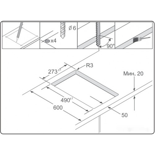 Варочная панель Samsung NZ32R1506BK