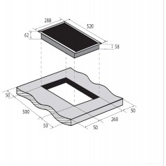 Варочная панель ZUGEL ZIH293W