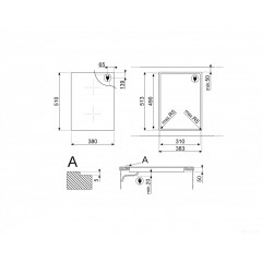 Варочная панель Smeg SIM6323R