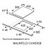 Варочная панель Maunfeld CVI453SBBK