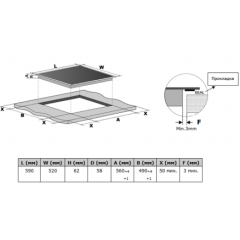 Варочная панель AKPO PIA 60 941 19 CC BL