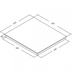 Варочная панель AKPO PIA 60 942 18U BL