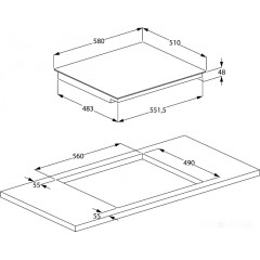 Варочная панель Beko HII 64200 FMTZG