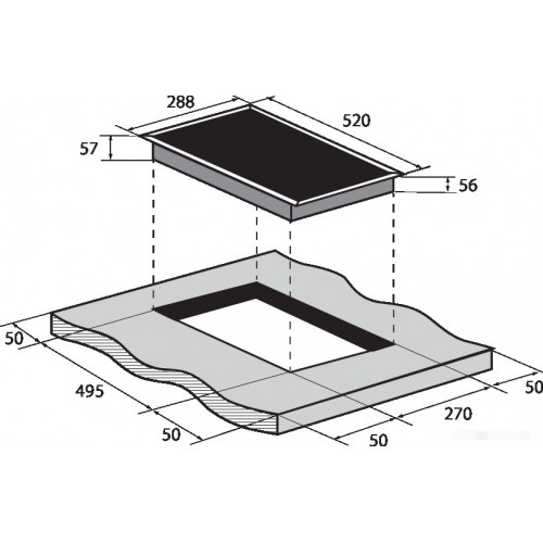 Варочная панель ZUGEL ZIH294B