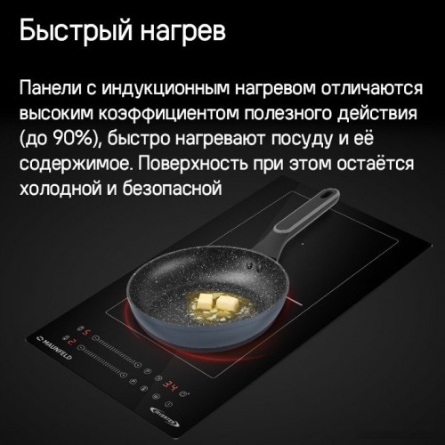 Варочная панель Maunfeld CVI292S2BWH Inverter
