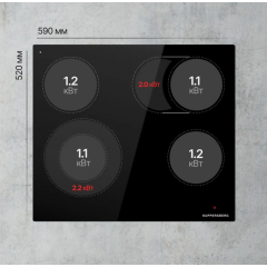 Варочная панель Kuppersberg ECS 624