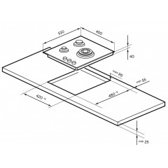 Варочная панель LEX GVG 431 BBL