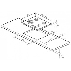 Варочная панель LEX GVG 642-1 WH