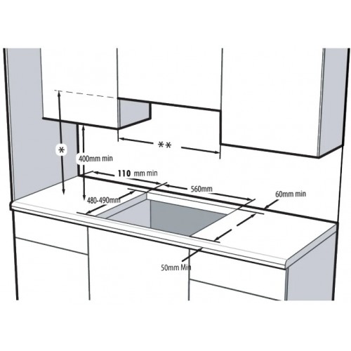 Варочная панель Hotpoint HGMT 643 W IX