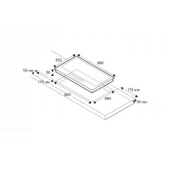 Варочная панель Bertazzoni P905LPRONE