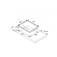 Варочная панель Bertazzoni P905LMODNE